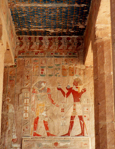 temple of Hatshepsut - relief
