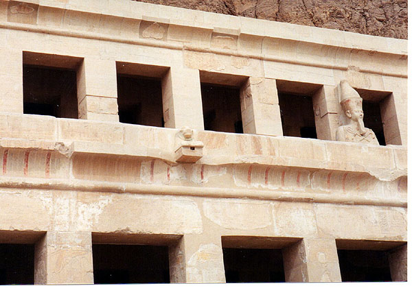 temple of Hatshepsut - architectural detail