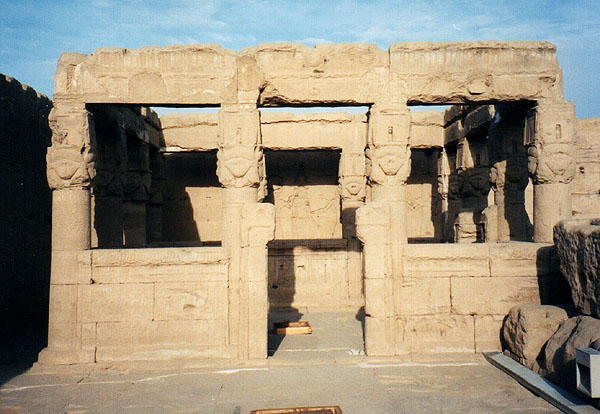 Dendera - rooftop new year's festival chapel