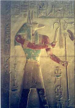 Temple of Seti I - Anubis