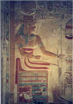 Temple of Seti I - Isis