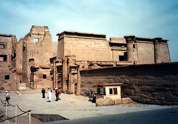 Medinet Habu, temple of Ramesses III, Migdol Entrance