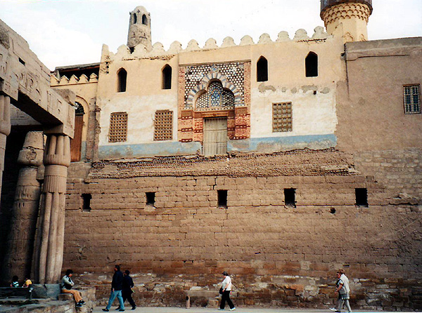 Luxor temple, Mosque of Abu el-Haggag