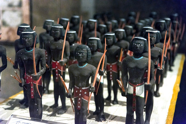 Nubian archers, Nubian Museum