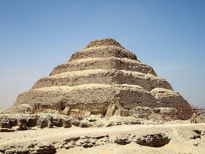 step pyramid of Djoser at Saqqara