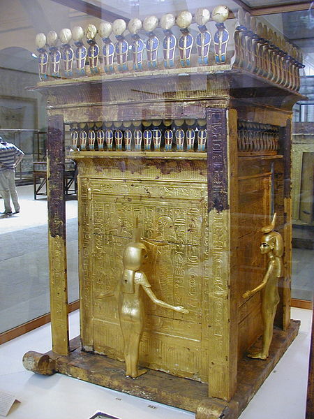 canopic shrine of Tutankhamun